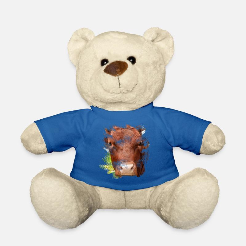 Das Pinzgauer Rind Vieh - Teddy - Königsblau