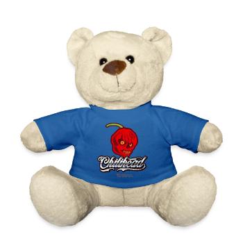 Chili Design für echte Chiliheads - Teddy - Königsblau - Vorne
