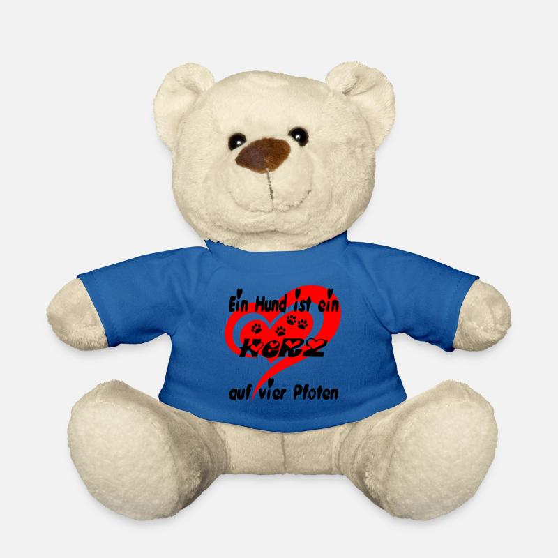 Herz auf vier Pfoten - Teddy - Königsblau