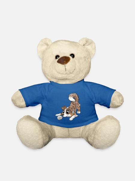 Le plus mignon Berger Australien - Nounours - bleu roi