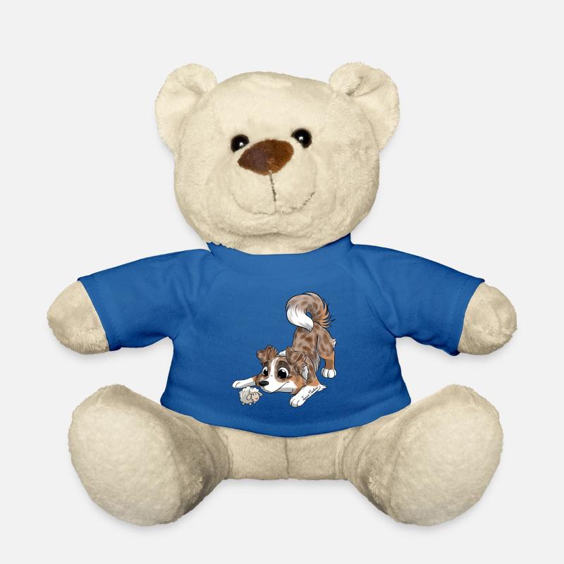 Le plus mignon Berger Australien - Nounours - bleu roi