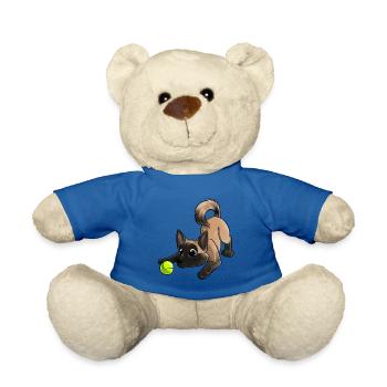 The cutest Malinois - Teddy Bear - royal blue - Front