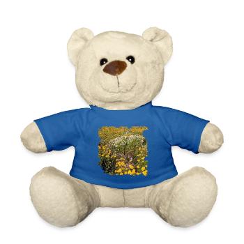 Biodiversité chez les plantes et les fleurs - Nounours - bleu roi - Devant