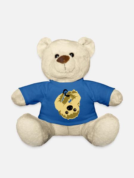 Faultier - Teddy - Königsblau
