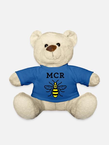 MCR MANCHESTER BEE VECTOR - Teddy Bear - royal blue