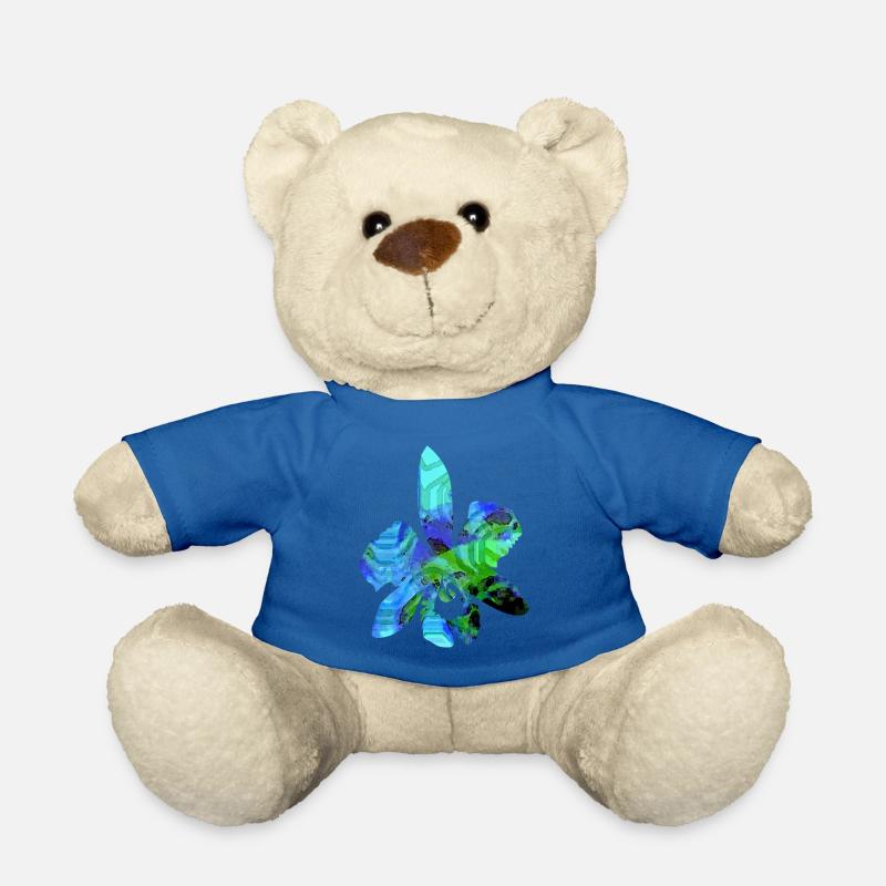Phantom orchid - Teddy Bear - royal blue