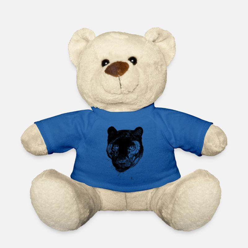 Black Panther - Teddy Bear - royal blue