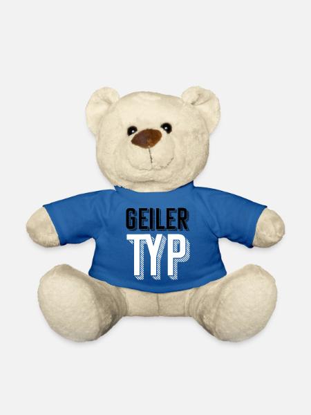 Geiler Typ - Teddy - Königsblau