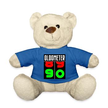 Oldometer 90. Geburtstag - Teddy - Königsblau - Vorne