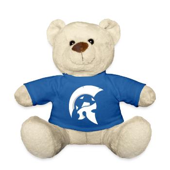 Sparta Helm Logo - Teddy - Königsblau - Vorne