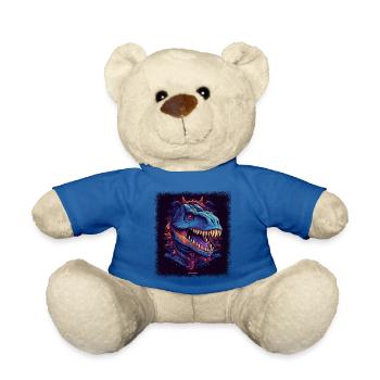Cute Kangaroo Costume Joey Gifts Humor Dinosaur - Teddy Bear - royal blue - Front