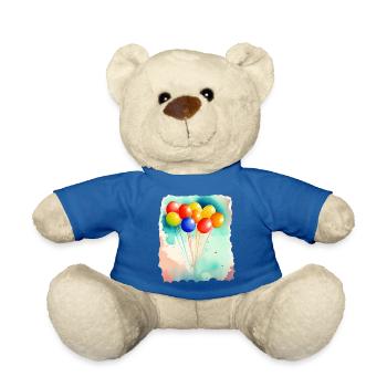 Ballons de rêve - Nounours - bleu roi - Devant