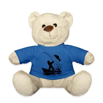 fisherman - Teddy Bear - royal blue - Front