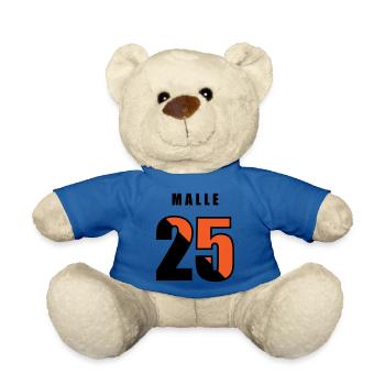 Malle 2025 - Teddy Bear - royal blue - Front
