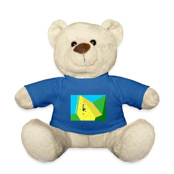 Climbing, Bouldering, Sport Climbing, Climbing Wall, Top - Teddy Bear - royal blue - Front