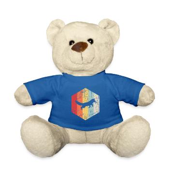 Fuchs - Teddy - Königsblau - Vorne