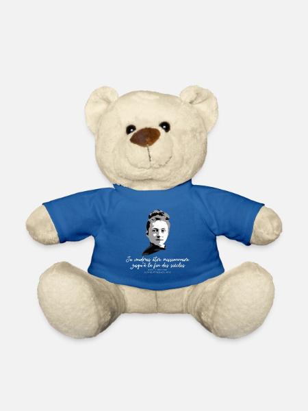 Sainte Therese patronne des missions - Nounours - bleu roi