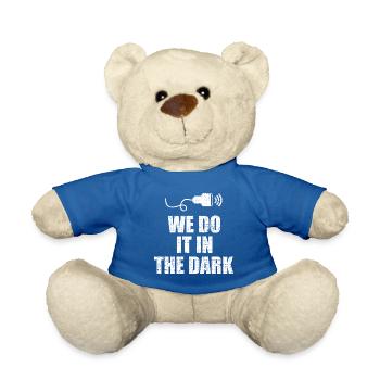 Ultraschall Techniker Sonograph Sonographie - Teddy - Königsblau - Vorne