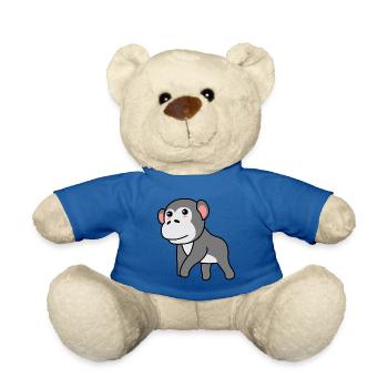 Gorilla Comic - Nounours - bleu roi - Devant