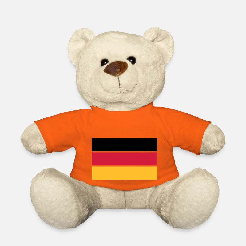 deutschland_50 - Teddy Bear - golden orange