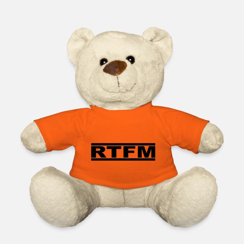 RTFM - Nounours - orange doré