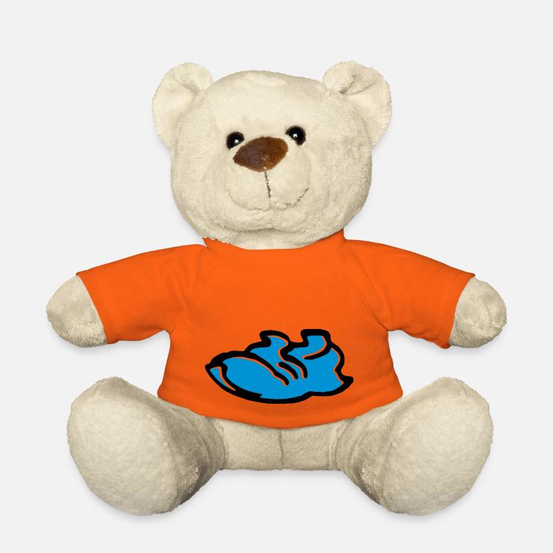 Basket - Nounours - orange doré