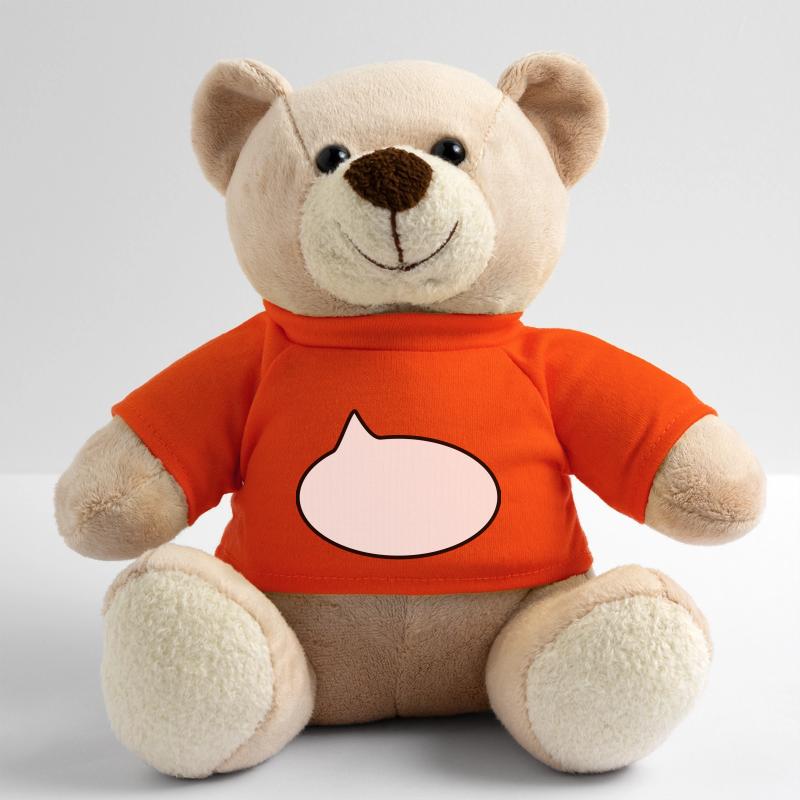 Sprechblase // Comic // Spruch machen // Aussage Teddy