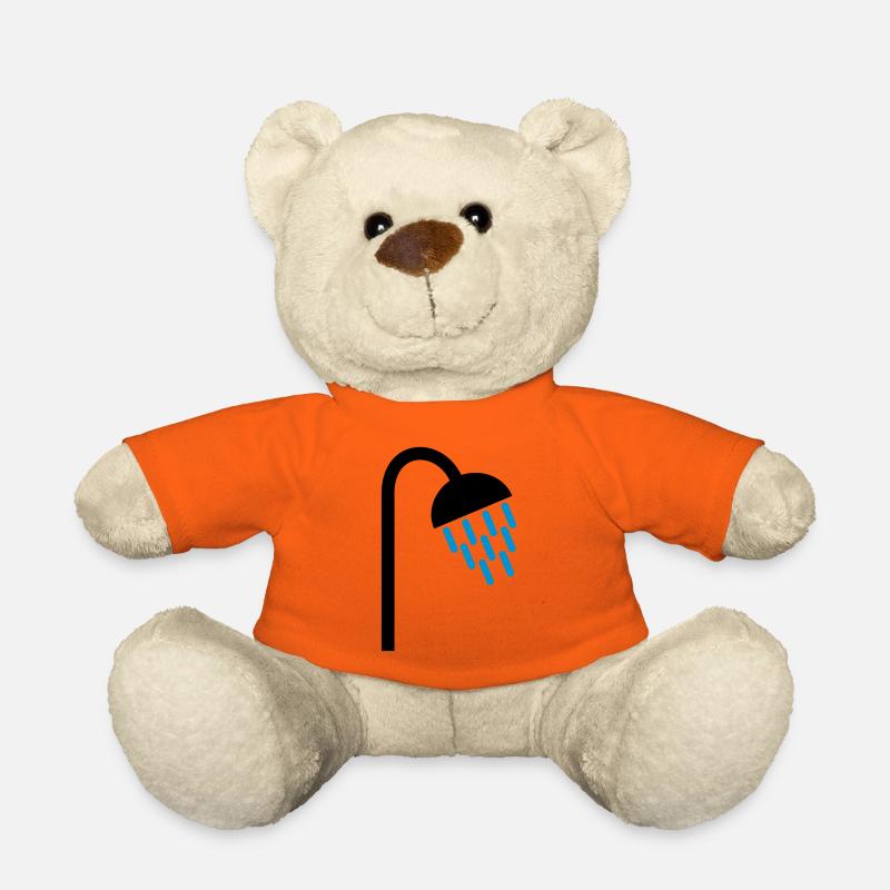 Douche - Nounours - orange doré