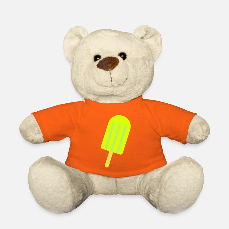 Crème glacée Crème glacée - Nounours - orange doré