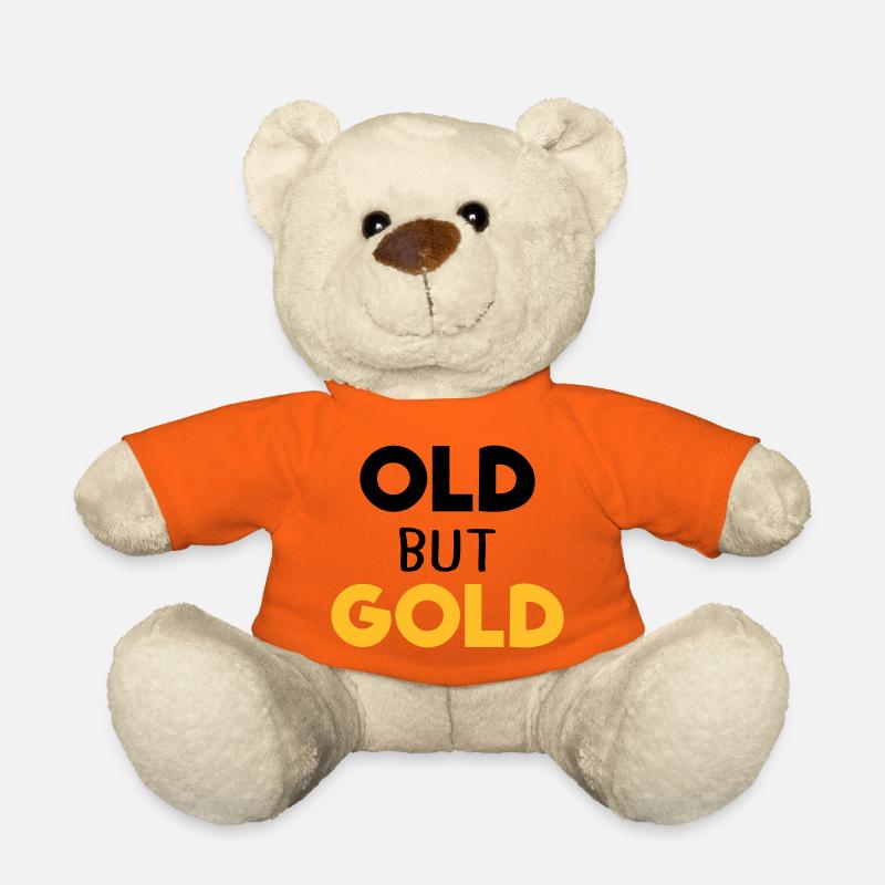 old but gold - Nounours - orange doré