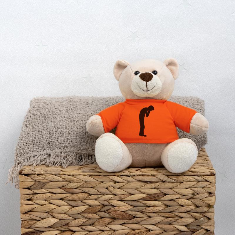 Depression crying standing Teddy Bear