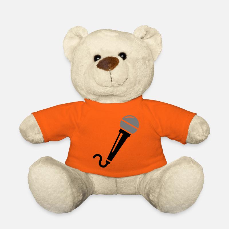 Mikrofon - Teddy - Goldorange