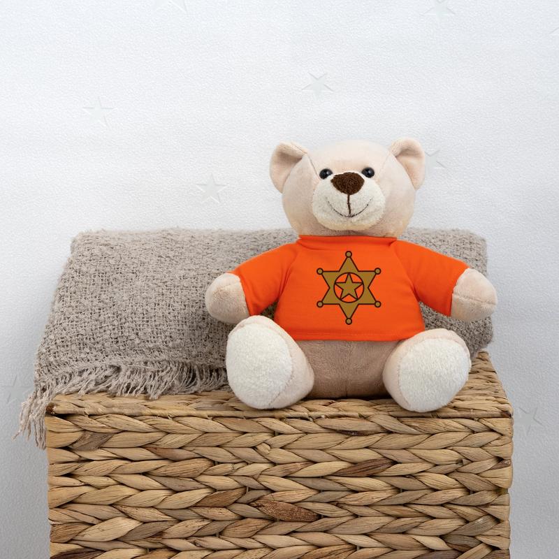 sheriff star_se6 Teddy Bear