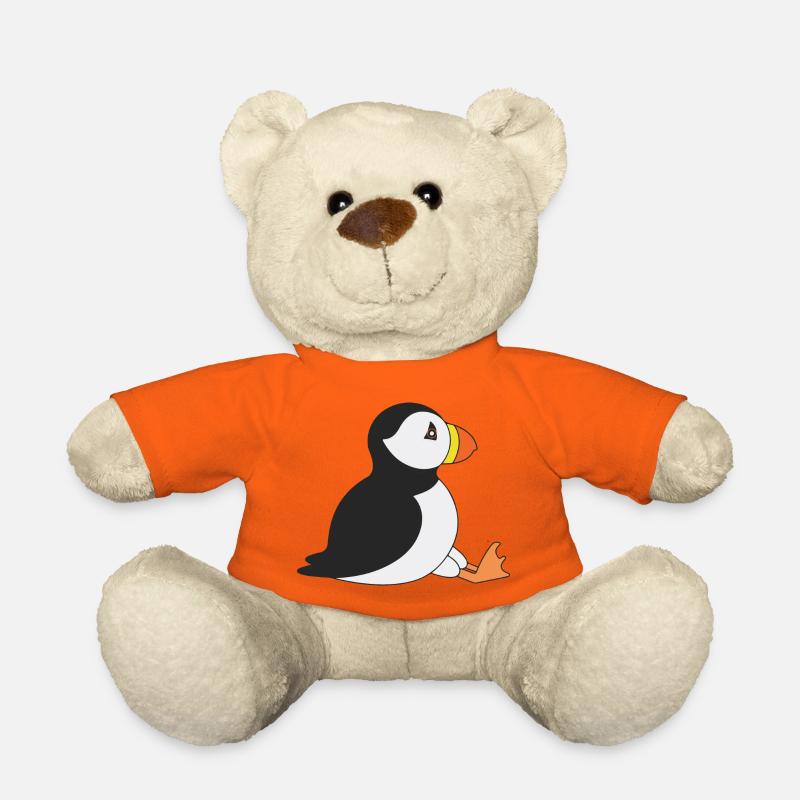 Papageientaucher - Teddy - Goldorange