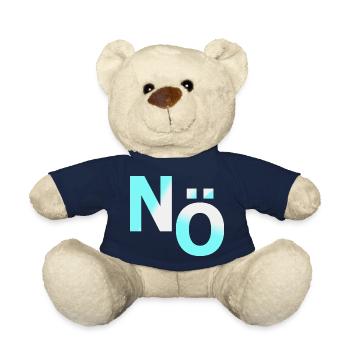 Nö Nein Dagegen Demo - Teddy - French Navy - Vorne