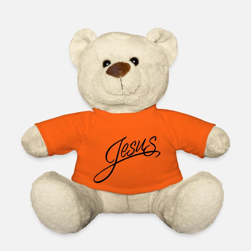 Jésus - Nounours - orange doré