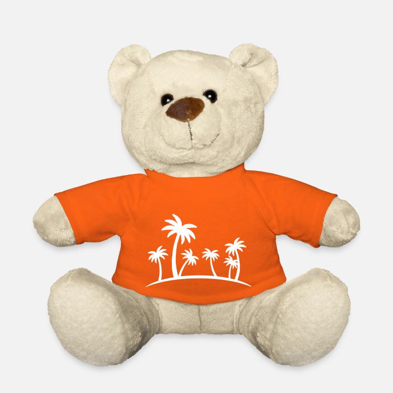 Palmiers - Nounours - orange doré