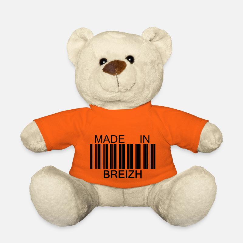 Made in Breizh Bretagne - Nounours - orange doré