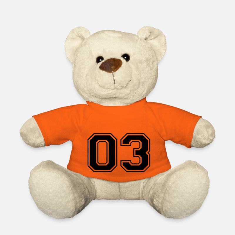 03 - Teddy Bear - golden orange
