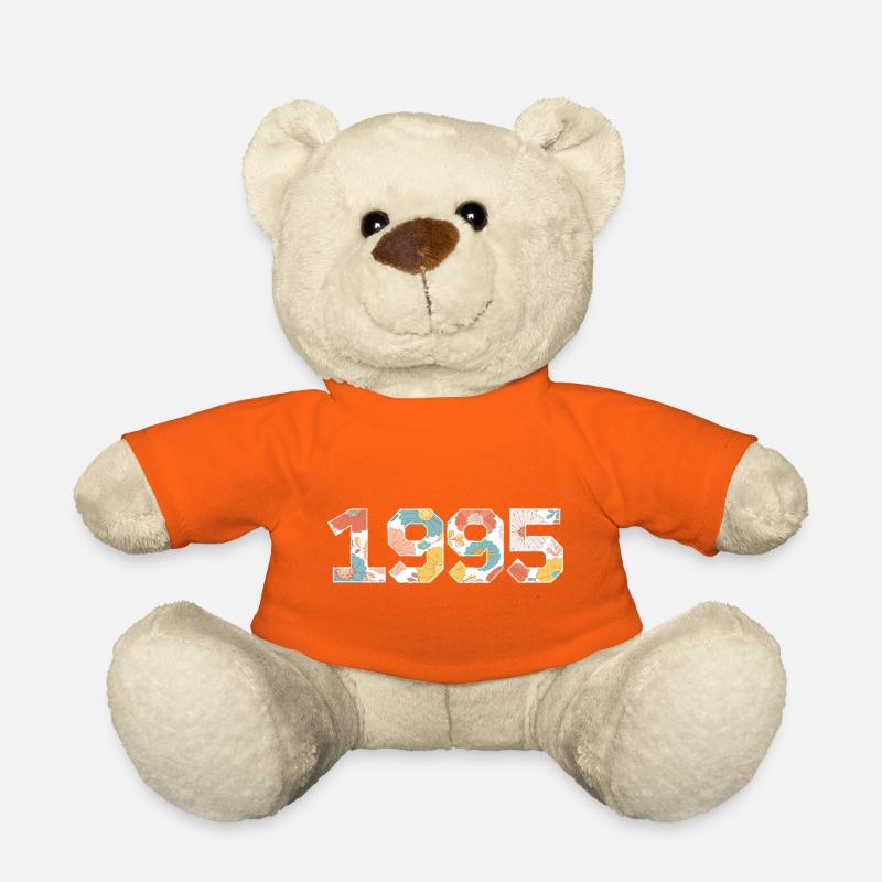 Blumen 1995 - 30-jähriges Jubiläum - Teddy - Goldorange