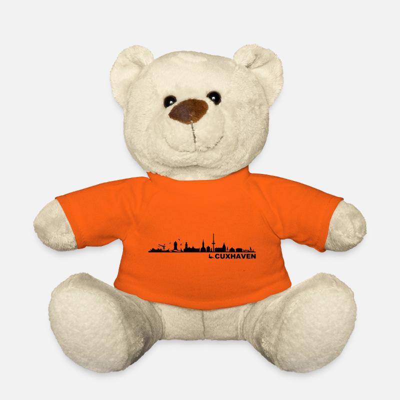 Skyline - Küste Cuxhaven - Teddy - Goldorange