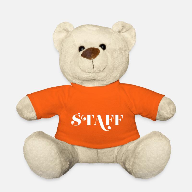Collègue - Nounours - orange doré