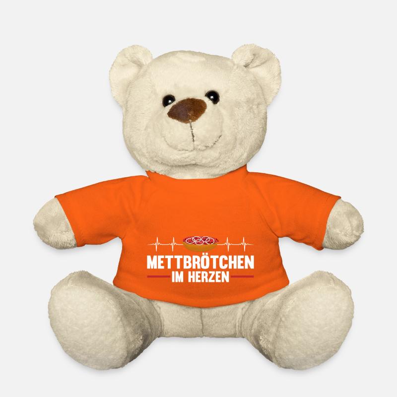 Mett Hackepeter Herzschlag - Teddy - Goldorange