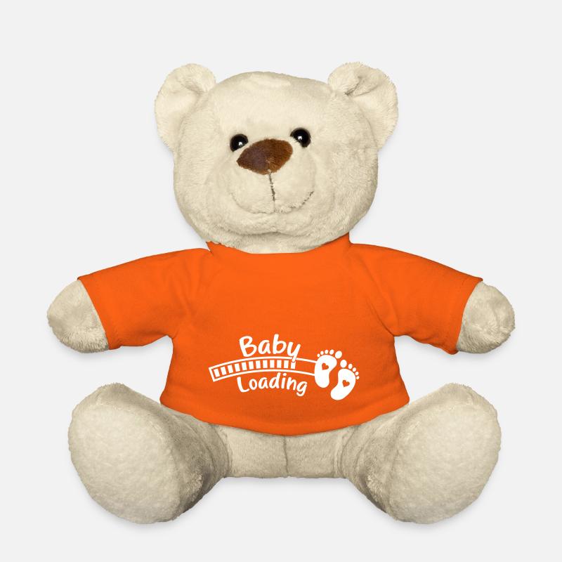 baby babyfüße loading - Teddy - Goldorange