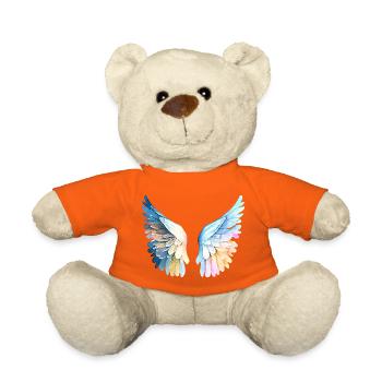Ailes d'Ange Pastel Angelwings - Teddy Bear - golden orange - Front