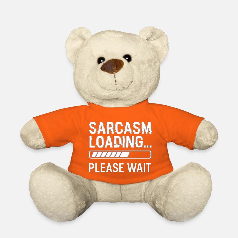 Sarcasme - Nounours - orange doré