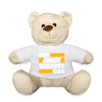 Jurist als Arbeit - Teddy - Goldorange - Vorne