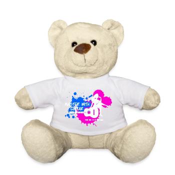 Master à la guitare - Bleu Rose Blanc - Nounours - orange doré - Devant