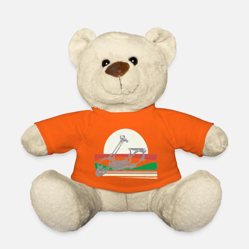 Été des scooters scooters - Nounours - orange doré