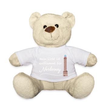 Entflammt für Norderney, Nordsee - Teddy - Goldorange - Vorne